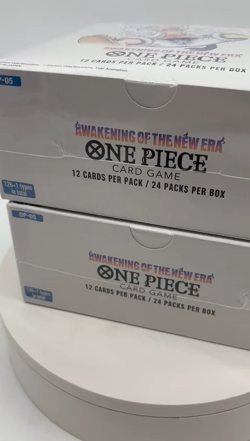 Lot of (2) One Piece TCG OP-05 Awakening Of The New Era Booster Boxes SEALED - Image 2