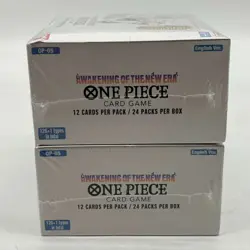 Lot of (2) One Piece TCG OP-05 Awakening Of The New Era Booster Boxes SEALED - Image 5