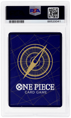 2022 One Piece Romance Dawn Japanese Shanks Manga Alternate Art PSA 10 - Image 2