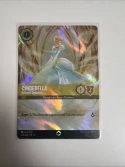 Disney Lorcana TCG Cinderella Ballroom Sensation Enchanted 205/204 EN 2 - Image 1