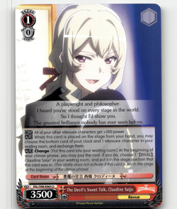 Weiss Schwarz The Devil's Sweet Talk, Claudine Saijo - Revue Starlight The Movie - Image 1