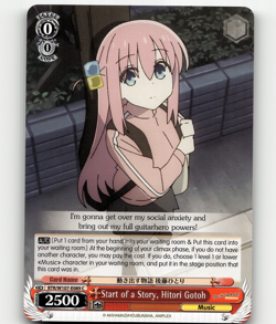 Weiss Start of a Story, Hitori Gotoh - BOCCHI THE ROCK! - Image 1