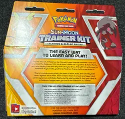 Pokemon TCG: Sun & Moon Trainer Kit Lycanroc & Alolan Raichu Card Game SEALED 820650802102 - Image 2