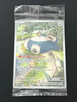Snorlax 051 Sv: Scarlet & Violet Promo Cards Holo Sealed - Image 1