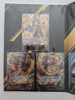 One Piece Card Game TCG - English Premium Card Leader Collection Sealed - Image 2