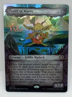 Taster of Wares Showcase 314 Lorwyn Eclipsed Foil Showcase R NM MTG Card - Image 1
