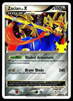Zacian LV. X SWSH135 Holofoil SWSH: Sword & Shield Promo Cards LP - Image 1