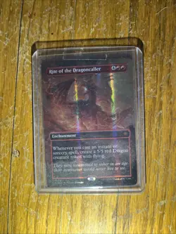 Rite of the Dragoncaller (Mana Foil) Mythic MTG Foundations - Image 1