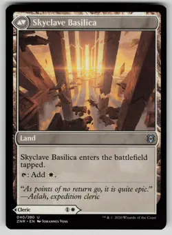 Skyclave Cleric Normal U Zendikar Rising 40 NM - Image 2