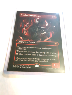 mtg special guests goblin sharpshooter reg fin excellent mythic n/m see pic - Image 1