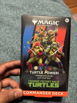 Magic The Gathering Teenage Mutant Ninja Turtles Commander Deck New Sealed - Image 1
