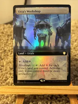 Urza's Workshop (Extended Art) Commander: the Brothers' War Foil - Image 1