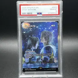 Stay with Me - Rhystic Study (Showcase) Final Fantasy: Through the Ages PSA 10 - Image 1