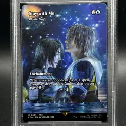 Stay with Me - Rhystic Study (Showcase) Final Fantasy: Through the Ages PSA 10 - Image 3