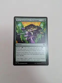 MTG - New Generation's Technique - Teenage Mutant Ninja Turtles NM/M Condition - Image 1