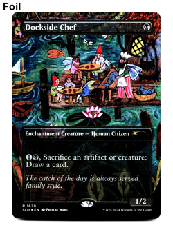 Dockside Chef (Rainbow Foil) Secret Lair Drop Series - MTG SLD 1629 NM/Mint 💀 - Image 1