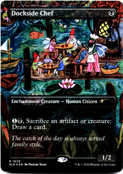 Dockside Chef (Rainbow Foil) Secret Lair Drop Series - MTG SLD 1629 NM/Mint 💀 - Image 2