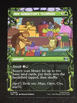 MTG Teenage Mutant Ninja Turtles New Generation's Technique Showcase 0240 NM - Image 1