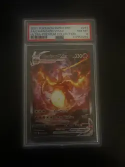 2022 Pokemon SWSH BSP FA/ Charizard Vmax Ultra Premium Collection #261 PSA 8 - Image 1