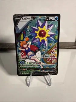 Pokemon TCG Starmie v Astral Radiance Holo Ultra Rare Full Art TG13/TG30 - Image 1