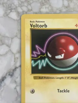 Voltorb 67/102 Common Base Set Pokemon Shadowless LP - Image 2