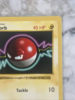 Voltorb 67/102 Common Base Set Pokemon Shadowless LP - Image 3