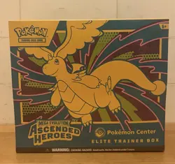 Pokemon Ascended Heroes ETB (Pokemon Center Exclusive) - Factory Sealed - Image 1