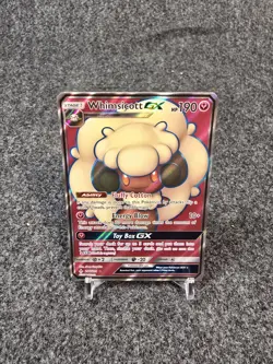 Pokemon TCG Unbroken Bonds Whimsicott GX Ultra Rare Card 206/214 MP - Image 1