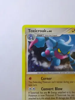 Toxicroak 11/99 Cosmo Holo Rare NM | Pokemon Arceus - Image 3