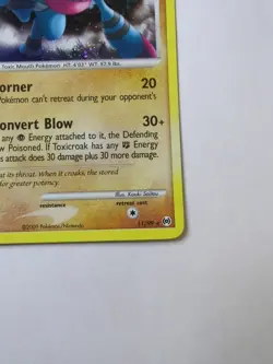 Toxicroak 11/99 Cosmo Holo Rare NM | Pokemon Arceus - Image 5