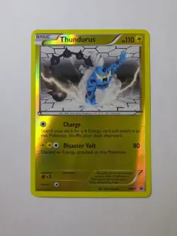 Thundurus BW41 Reverse Holo Promo NM | Pokemon Black & White - Image 1