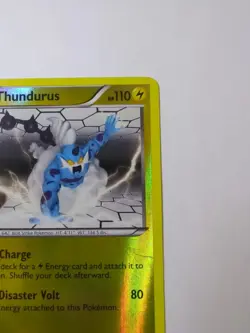 Thundurus BW41 Reverse Holo Promo NM | Pokemon Black & White - Image 2