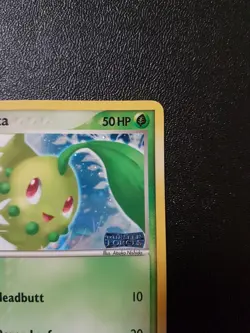 Chikorita 51/115 Reverse Holo Common Stamped NM | Pokemon Unseen Forces 2005 - Image 2