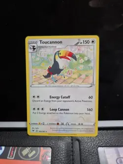 Toucannon Rare Pokemon TCG 145/185 Regular - Image 1