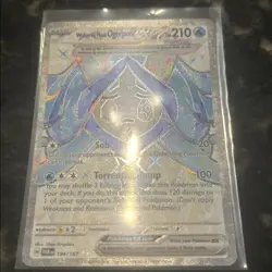 Pokemon Wellspring Mask Ogerpon ex Ultra Rare FA 194/167 Twilight Masquerade NM - Image 2