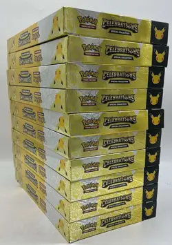 Lot of (10) Pokemon TCG Celebrations Pikachu V-Union Collection Box Sealed 25th - Image 4