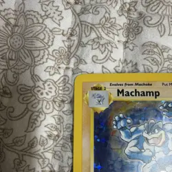 Pokemon TCG Machamp 15/110 2002 Holo Rare Stage 2 Ken Sugimori - Image 3