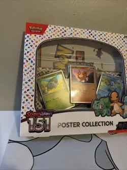 Pokemon TCG Scarlet & Violet 151 Poster Collection Box New Sealed - Image 2