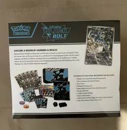 Pokemon TCG Scarlet & Violet Black Bolt Elite Trainer Box ETB Factory Sealed - Image 2