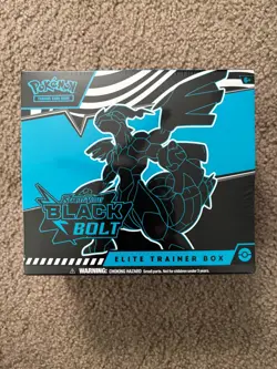 Pokemon TCG Black Bolt Elite Trainer Box ETB - Image 1