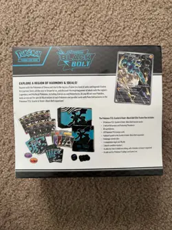 Pokemon TCG Black Bolt Elite Trainer Box ETB - Image 2