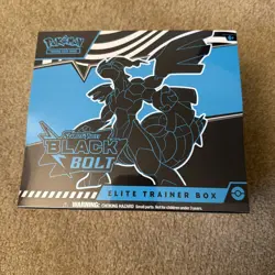 Pokemon Black Bolt ETB Sealed scarlet and violet - Image 1