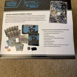 Pokemon Black Bolt ETB Sealed scarlet and violet - Image 2
