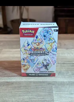 Pokemon TCG Prismatic Evolutions Booster Bundle - New Factory Sealed (x6 Packs) - Image 1