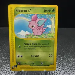 Pokemon TCG - Nidoran - 96/147 Aquapolis - - 2002 E-Reader LP - Image 1
