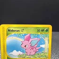 Pokemon TCG - Nidoran - 96/147 Aquapolis - - 2002 E-Reader LP - Image 3