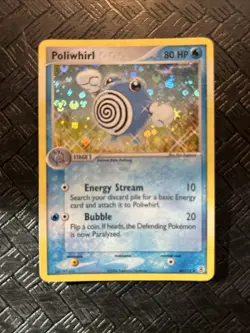 Poliwhirl 46/112 Fire Red Leaf Green Reverse Holo Rare Nintendo Pokemon MINTY - Image 1