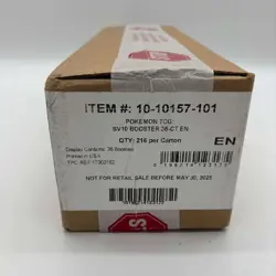 Pokemon TCG Scarlet & Violet Destined Rivals Booster 6 Box Case SEALED SV10 - Image 1