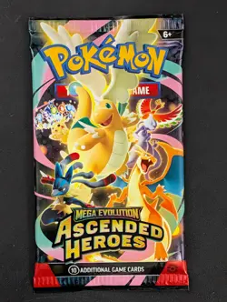 Lot (180) Pokemon Mega Evolutions ME2.5 Ascended Heroes Booster Packs Sealed - Image 2