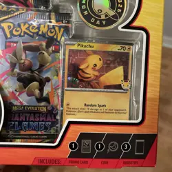 Pokemon Day 2026 🌀 PIKACHU FAT FART SWIRL 🌀Collection Box Sealed 1of1 - Image 1